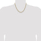 Semi Solid Diamond-cut Rope with Lobster Clasp Chain - WBC