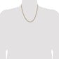 Semi Solid Diamond-cut Rope with Lobster Clasp Chain - WBC