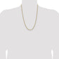 Semi Solid Diamond-cut Rope with Lobster Clasp Chain - WBC