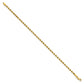 Semi Solid Diamond-cut Rope with Lobster Clasp Chain - WBC