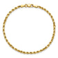 Semi Solid Diamond-cut Rope with Lobster Clasp Chain - WBC