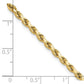 Semi Solid Diamond-cut Rope with Lobster Clasp Chain - WBC