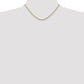 Semi Solid Diamond-cut Rope with Lobster Clasp Chain - WBC