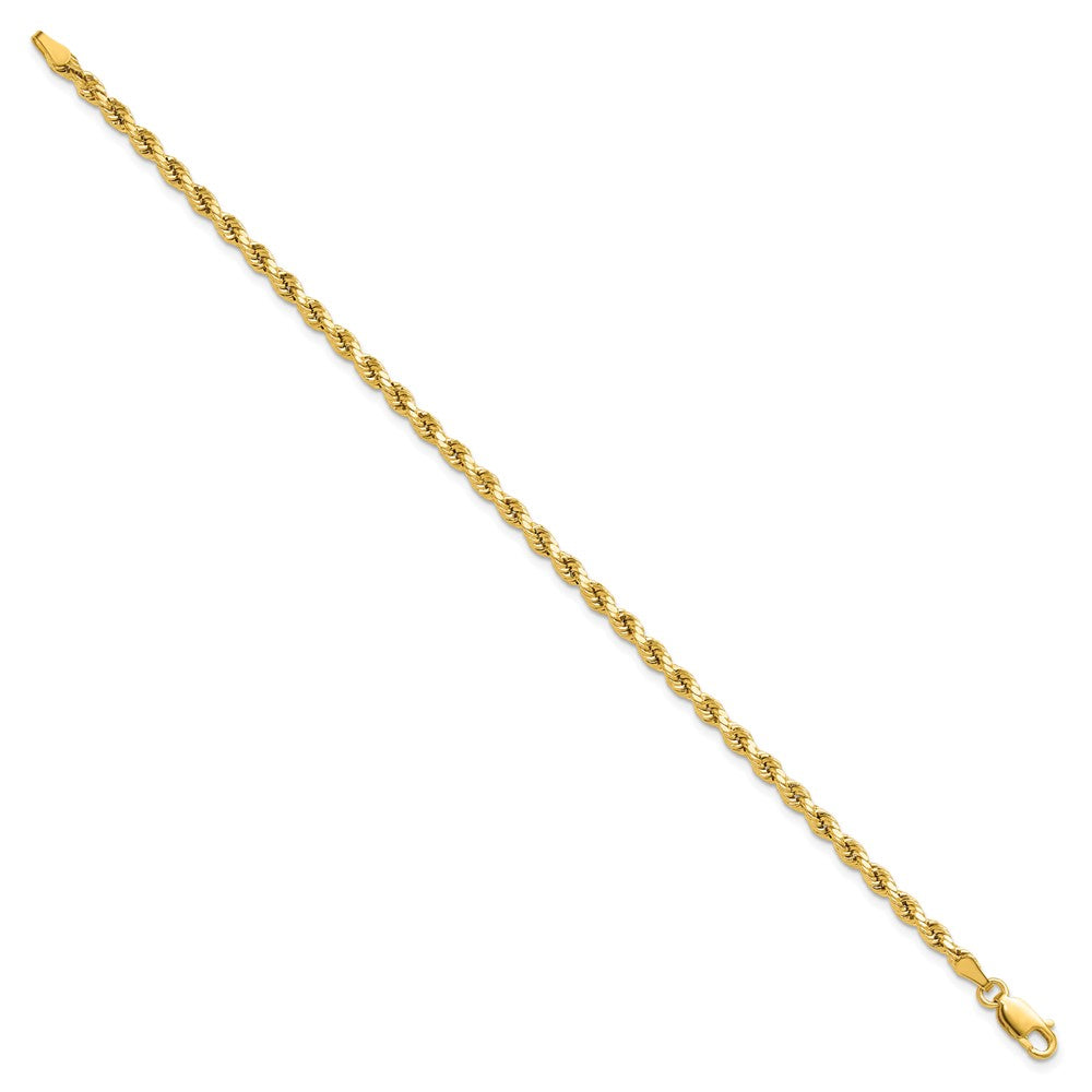 Semi Solid Diamond-cut Rope with Lobster Clasp Chain - WBC