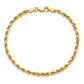 Semi Solid Diamond-cut Rope with Lobster Clasp Chain - WBC