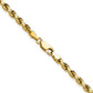 Semi Solid Diamond-cut Rope with Lobster Clasp Chain - WBC