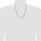 Semi Solid Diamond-cut Rope with Lobster Clasp Chain - WBC