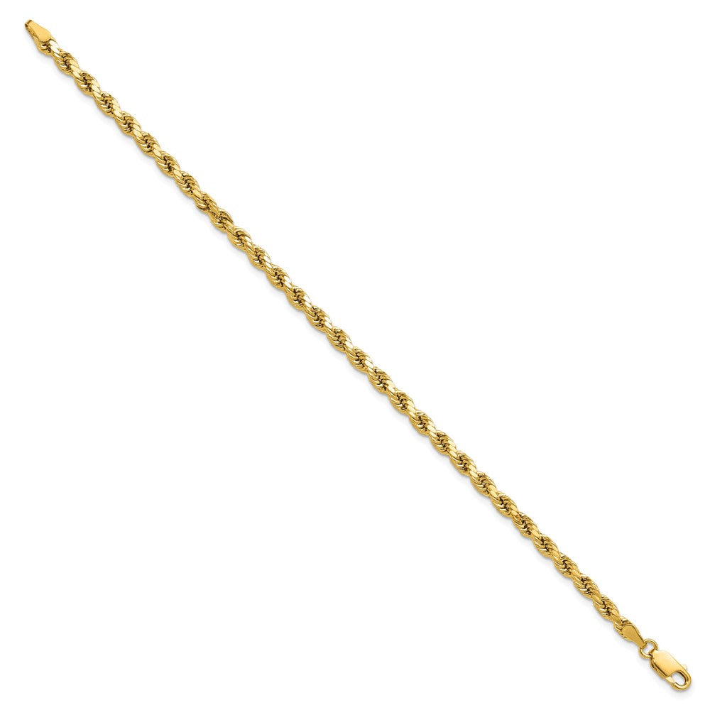 Semi Solid Diamond-cut Rope with Lobster Clasp Chain - WBC