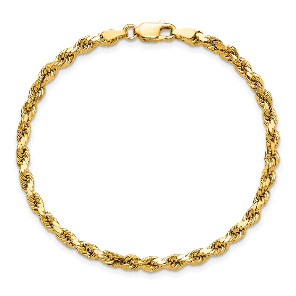 Semi Solid Diamond-cut Rope with Lobster Clasp Chain - WBC