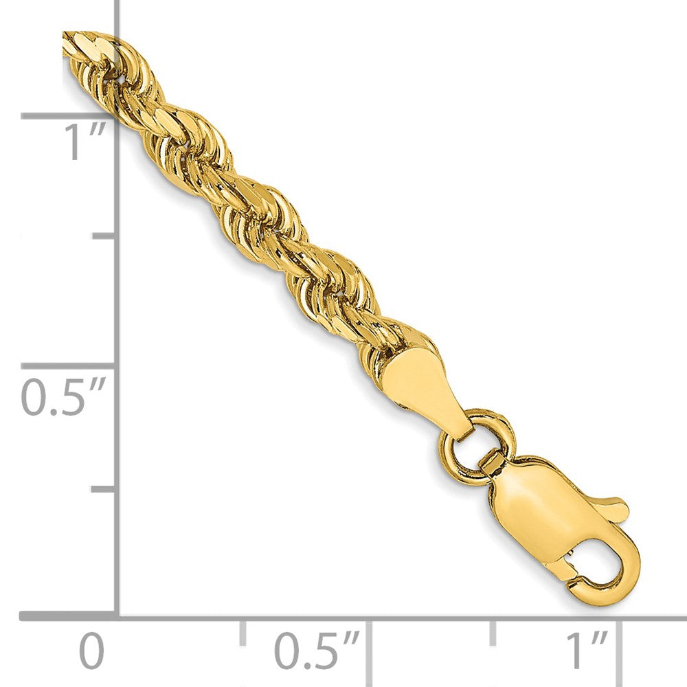 Semi Solid Diamond-cut Rope with Lobster Clasp Chain - WBC