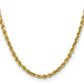 Semi Solid Diamond-cut Rope with Lobster Clasp Chain - WBC