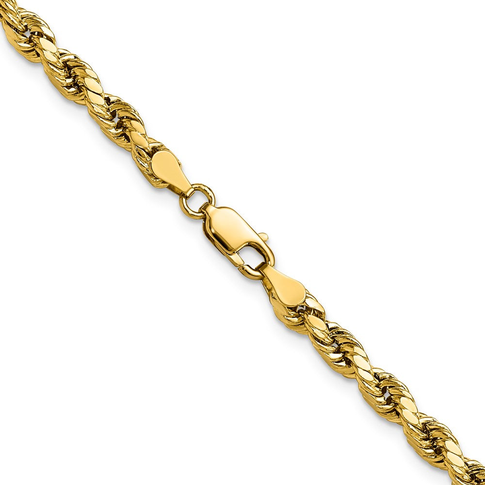 Semi Solid Diamond-cut Rope with Lobster Clasp Chain - WBC