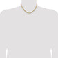 Semi Solid Diamond-cut Rope with Lobster Clasp Chain - WBC