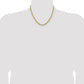 Semi Solid Diamond-cut Rope with Lobster Clasp Chain - WBC