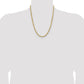 Semi Solid Diamond-cut Rope with Lobster Clasp Chain - WBC
