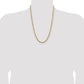 Semi Solid Diamond-cut Rope with Lobster Clasp Chain - WBC