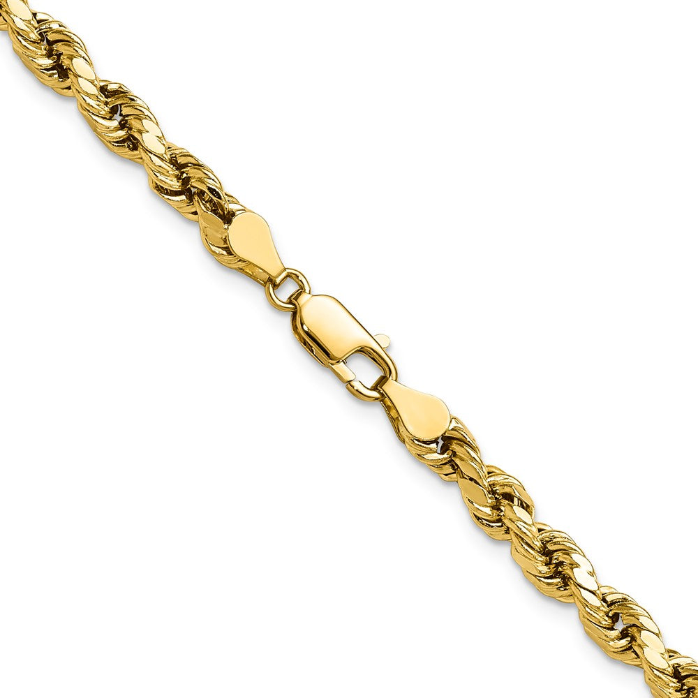 Semi Solid Diamond-cut Rope with Lobster Clasp Chain - WBC