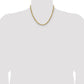 Semi Solid Diamond-cut Rope with Lobster Clasp Chain - WBC