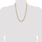 Semi Solid Diamond-cut Rope with Lobster Clasp Chain - WBC