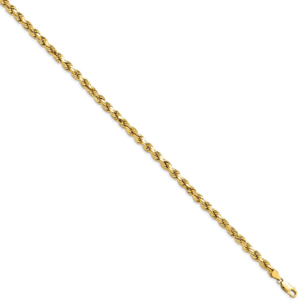 Semi Solid Diamond-cut Rope with Lobster Clasp Chain - WBC