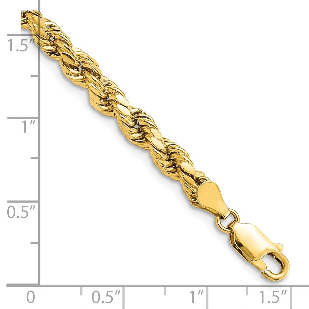 Semi Solid Diamond-cut Rope with Lobster Clasp Chain - WBC