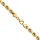 Semi Solid Diamond-cut Rope with Lobster Clasp Chain - WBC