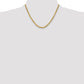 Semi Solid Diamond-cut Rope with Lobster Clasp Chain - WBC