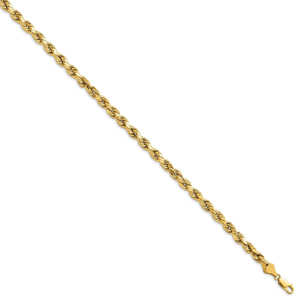 Semi Solid Diamond-cut Rope with Lobster Clasp Chain - WBC