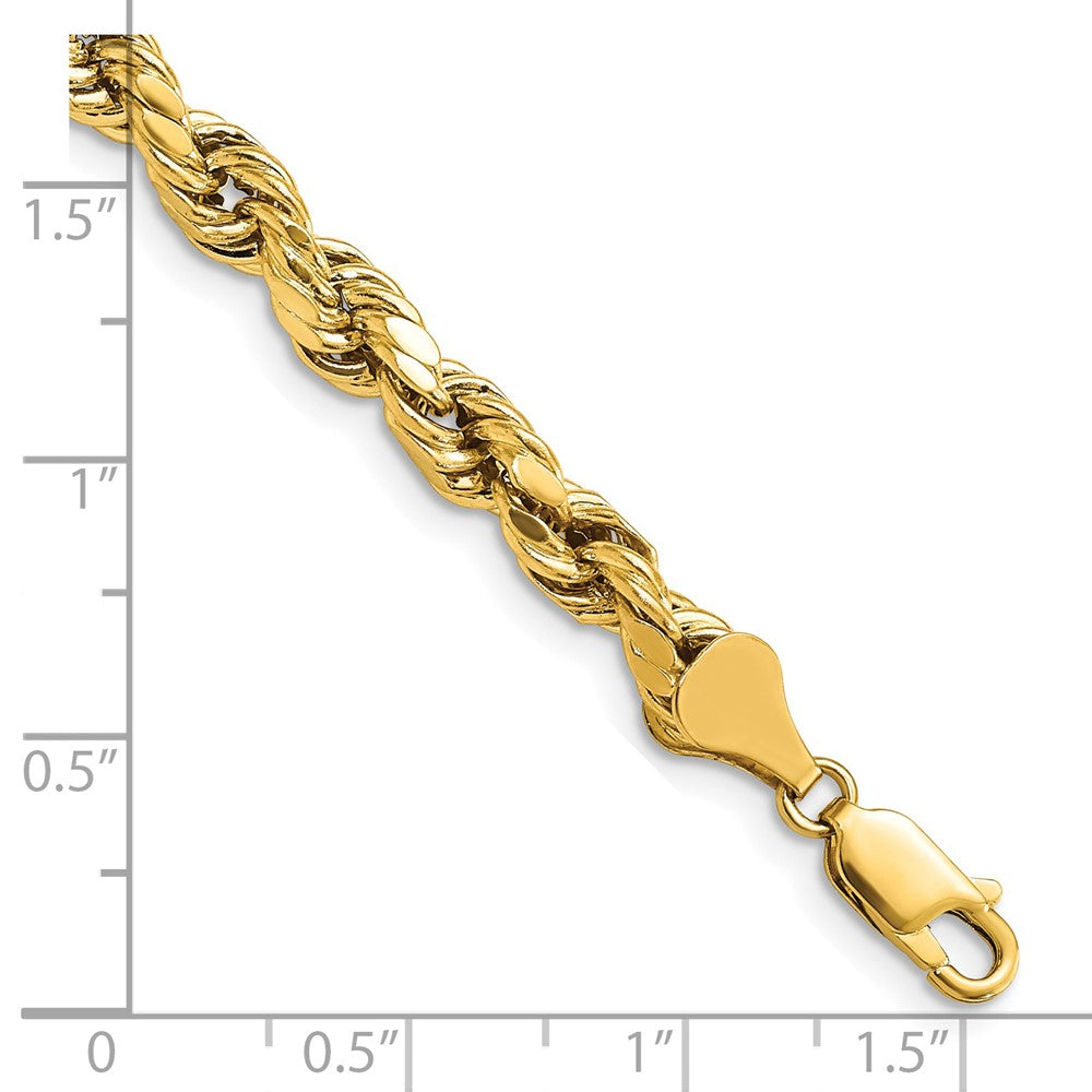 Semi Solid Diamond-cut Rope with Lobster Clasp Chain - WBC