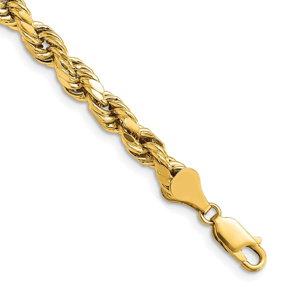 Semi Solid Diamond-cut Rope with Lobster Clasp Chain - WBC