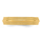 Double Milgrain Comfort Fit Wedding Band - WBC