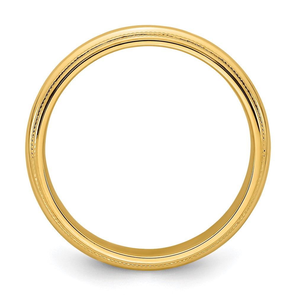 Double Milgrain Comfort Fit Wedding Band - WBC