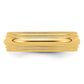 Double Milgrain Comfort Fit Wedding Band - WBC