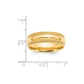 Double Milgrain Comfort Fit Wedding Band - WBC