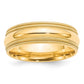 Double Milgrain Comfort Fit Wedding Band - WBC