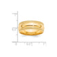 Double Milgrain Comfort Fit Wedding Band - WBC