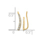 1/6 carat Diamond Graduated Ear Climber Earrings - WBC