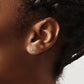 Diamond Initial L Post Earrings - WBC