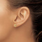 Diamond Initial G Post Earrings - WBC