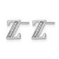 Diamond Initial Z Post Earrings - WBC