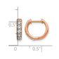 1/3 carat Diamond Hinged Hoop Earrings - WBC