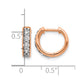 1/2 carat Diamond Hinged Hoop Earrings - WBC