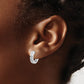 Diamond Complete Hinged Hoop Earrings - WBC