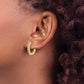 1 carat Diamond Channel-set Hinged Hoop Earrings - WBC