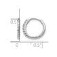 1/6 carat Diamond Hinged Hoop Earrings - WBC