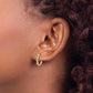 1/8 carat Diamond Hinged Hoop Earrings - WBC