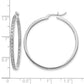 5/8 carat Diamond In/Out Hoop Earrings - WBC