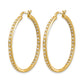 5/8 carat Diamond In/Out Hoop Earrings - WBC