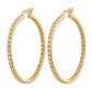 7/8 carat Diamond In/Out Hoop Earrings - WBC