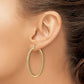 7/8 carat Diamond In/Out Hoop Earrings - WBC